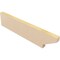 Ekena Millwork 2in. W x 8in. H x 36in. L Clemmons Woodgrain TimberThane Rafter Tail, Primed Tan RFTUR02X08X36CLERCPR - alternate 3
